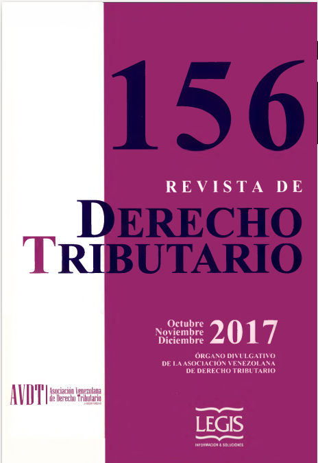 Revista de Derecho Tributario Nº 156 – 2017