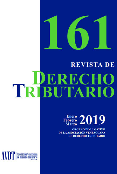 Revista de Derecho Tributario Nº 161 – 2019