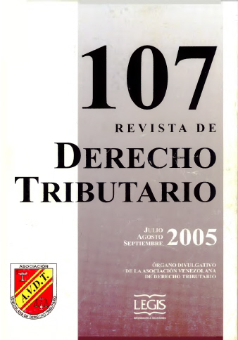 Revista de Derecho Tributario Nº 107 – 2005