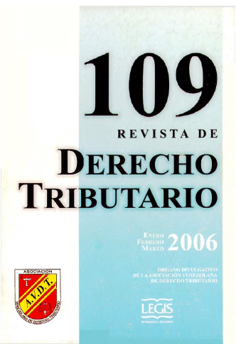 Revista de Derecho Tributario Nº 109 – 2006