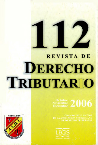 Revista de Derecho Tributario Nº 112 – 2006