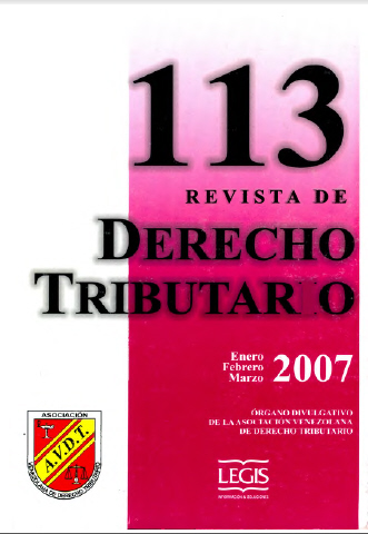 Revista de Derecho Tributario Nº 113 – 2007