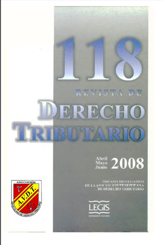 Revista de Derecho Tributario Nº 118 – 2008