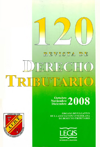 Revista de Derecho Tributario Nº 120 – 2008