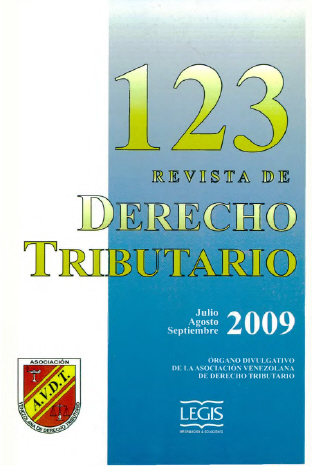 Revista de Derecho Tributario Nº 123 – 2009