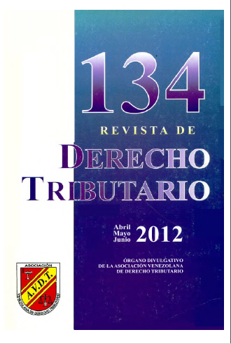 Revista de Derecho Tributario Nº 134 – 2012