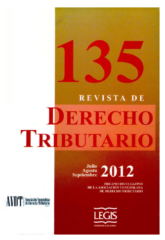 Revista de Derecho Tributario Nº 135 – 2012