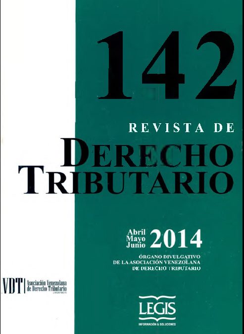 Revista de Derecho Tributario Nº 142 – 2014