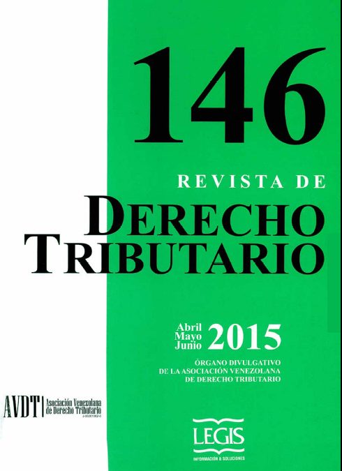 Revista de Derecho Tributario Nº 146 – 2015
