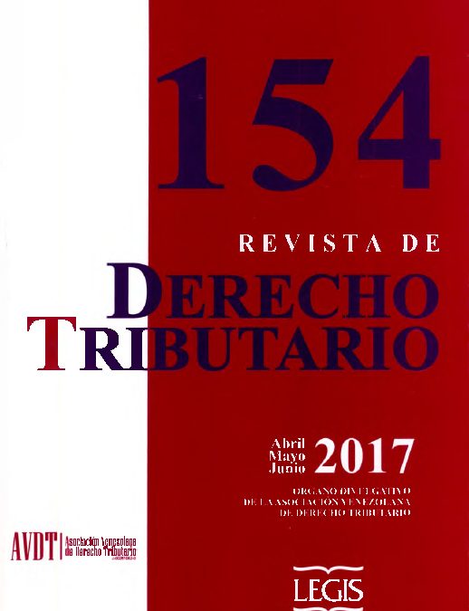 Revista de Derecho Tributario Nº 154 – 2017
