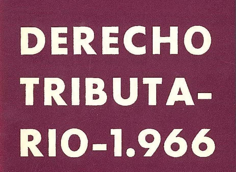 Revista de Derecho Tributario Nº 11 – 1966