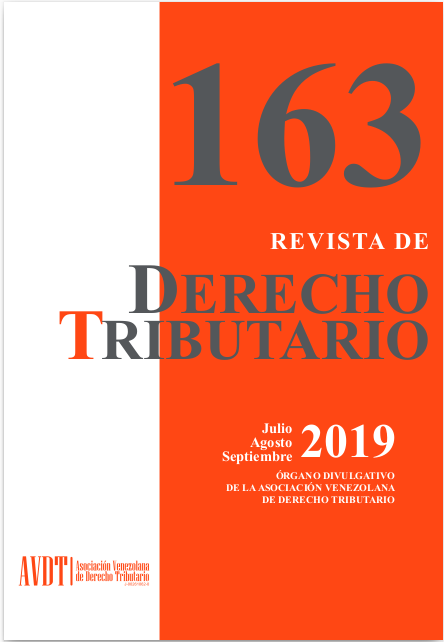 Revista de Derecho Tributario Nº 163 – 2019
