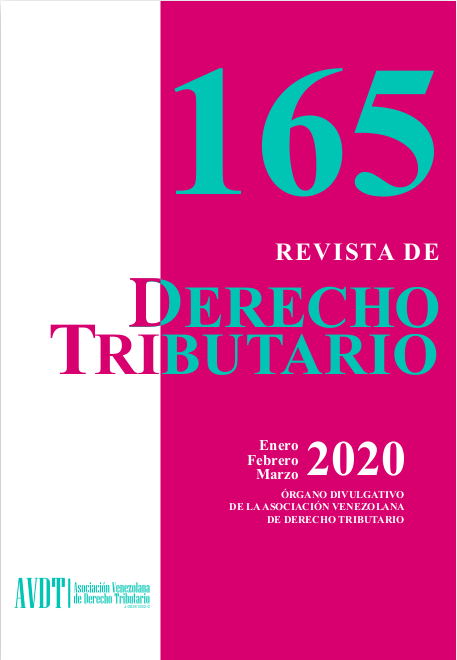 Revista de Derecho Tributario Nº 165 – 2020