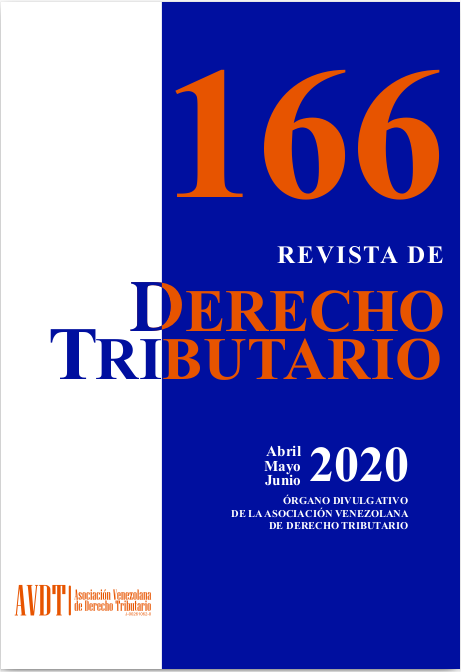 Revista de Derecho Tributario Nº 166 – 2020