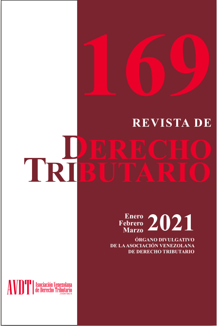 Revista de Derecho Tributario Nº 169 – 2021